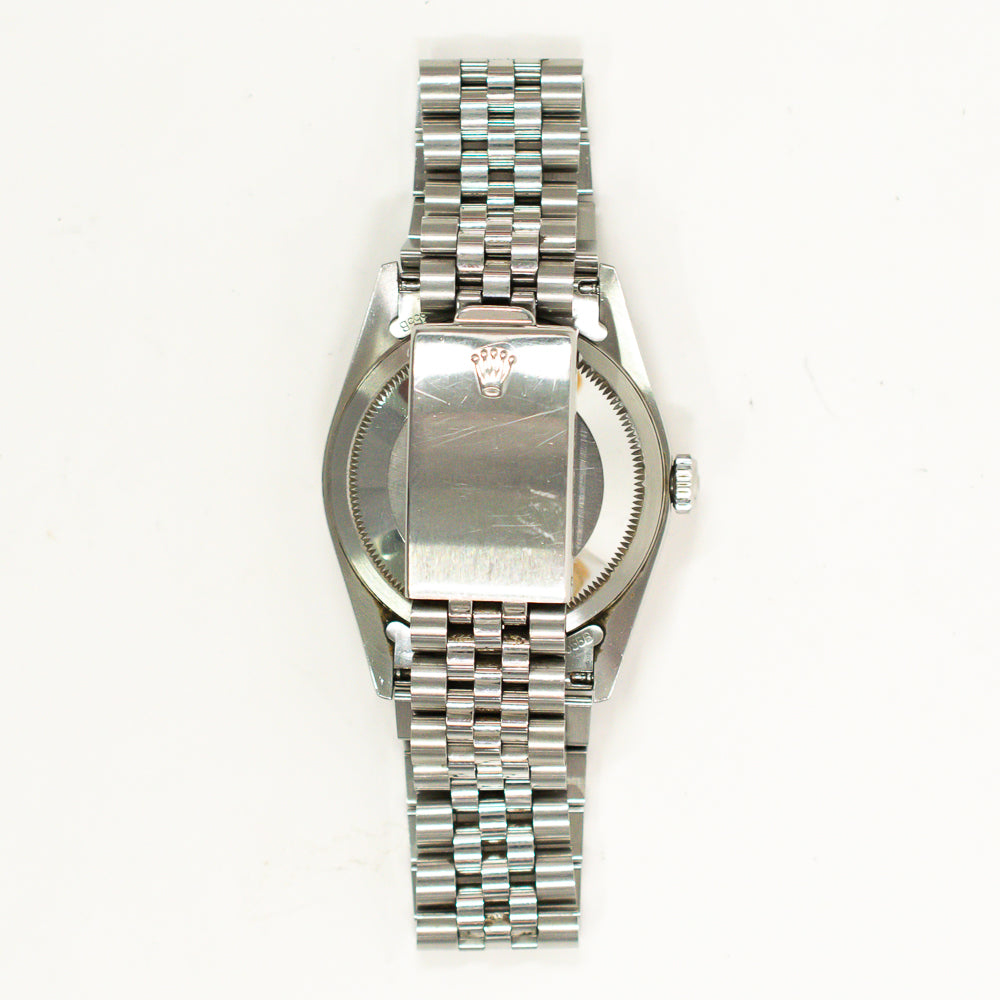 Rolex Datejust 36mm Silver Diamond 16234G (1996)