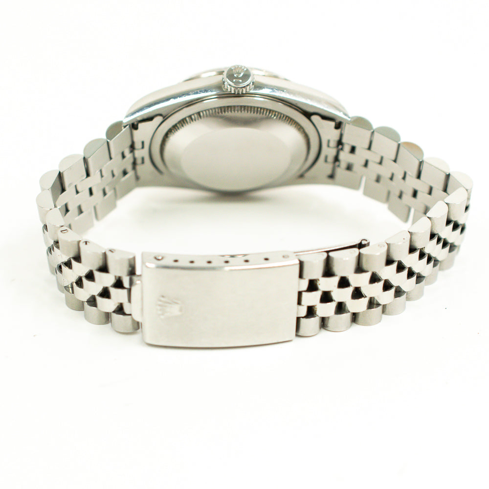 Rolex Datejust 36mm Silver Diamond 16234G (1996)