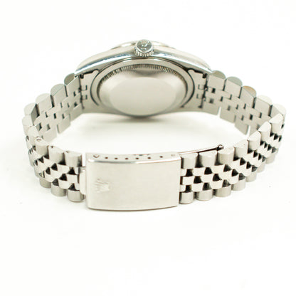 Rolex Datejust 36mm Silver Diamond 16234G (1996)