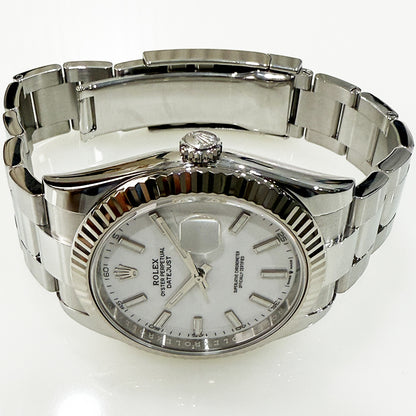 Rolex Datejust 41mm White Dial 126334 (2021)