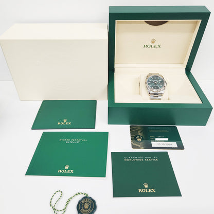 Rolex Datejust 41mm Green Dial Oyster 126334