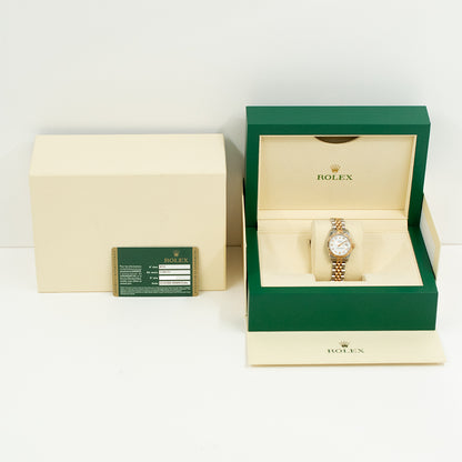 Rolex Datejust 26mm White Diamond Dial 179171G (2011)