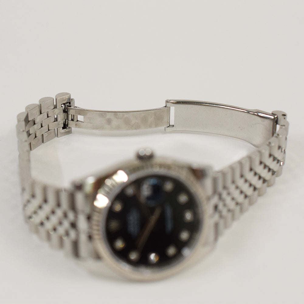 Rolex Datejust 36mm Black Diamond Dial  116234G
