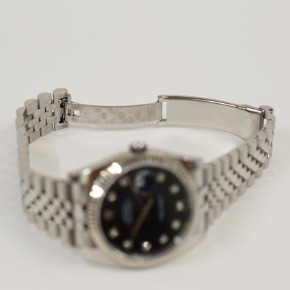 Rolex Datejust 36mm Black Diamond Dial  116234G
