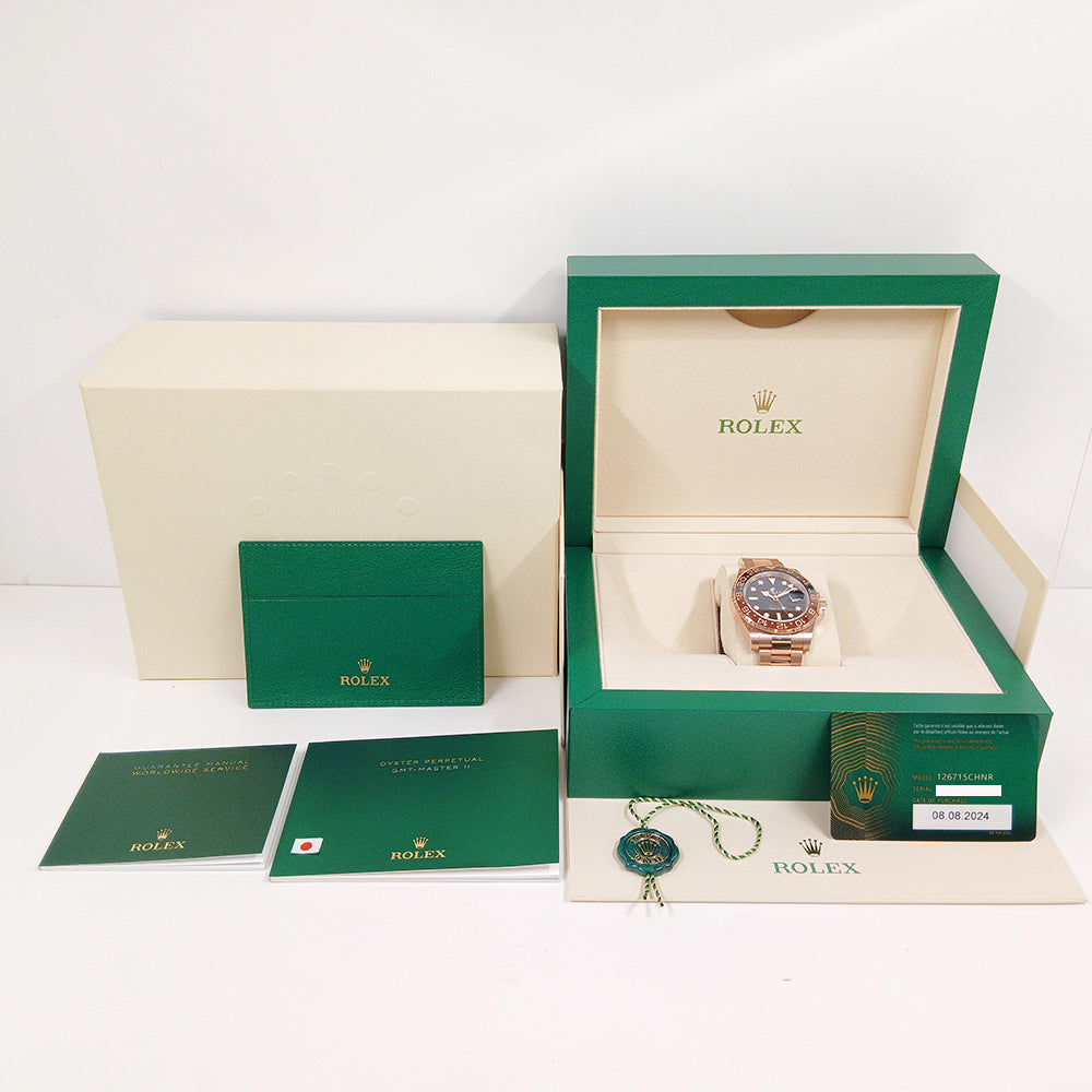 Rolex GMT-Master II "Root Beer" Dial 126715CHNR (2024)