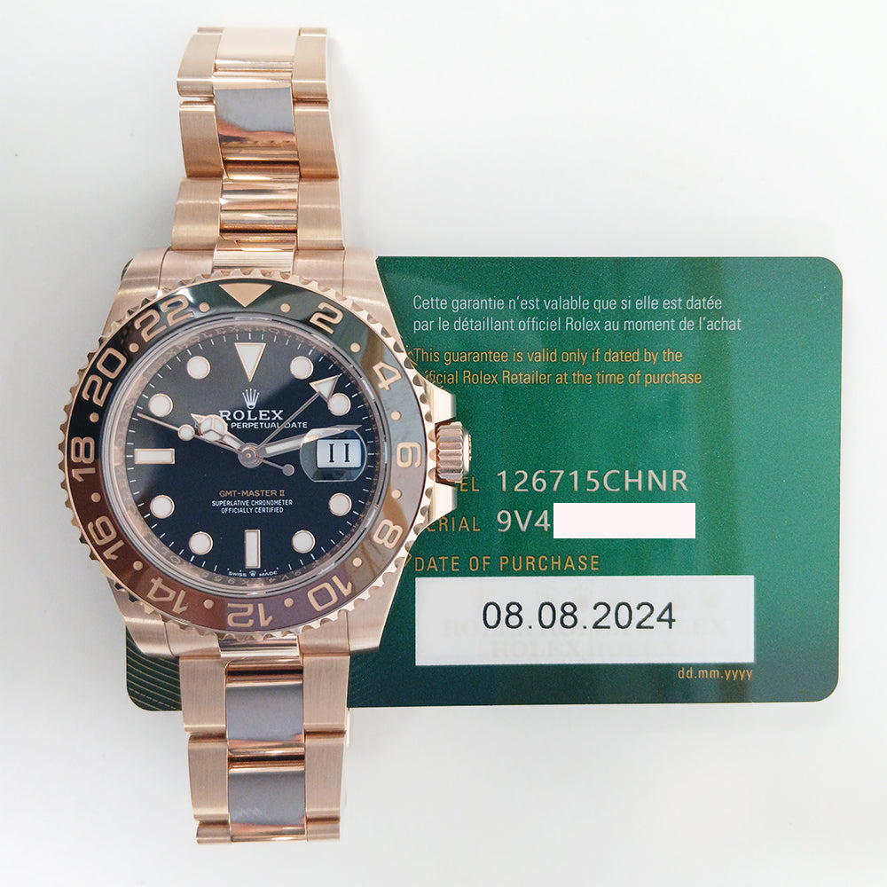 Rolex GMT-Master II "Root Beer" Dial 126715CHNR (2024)