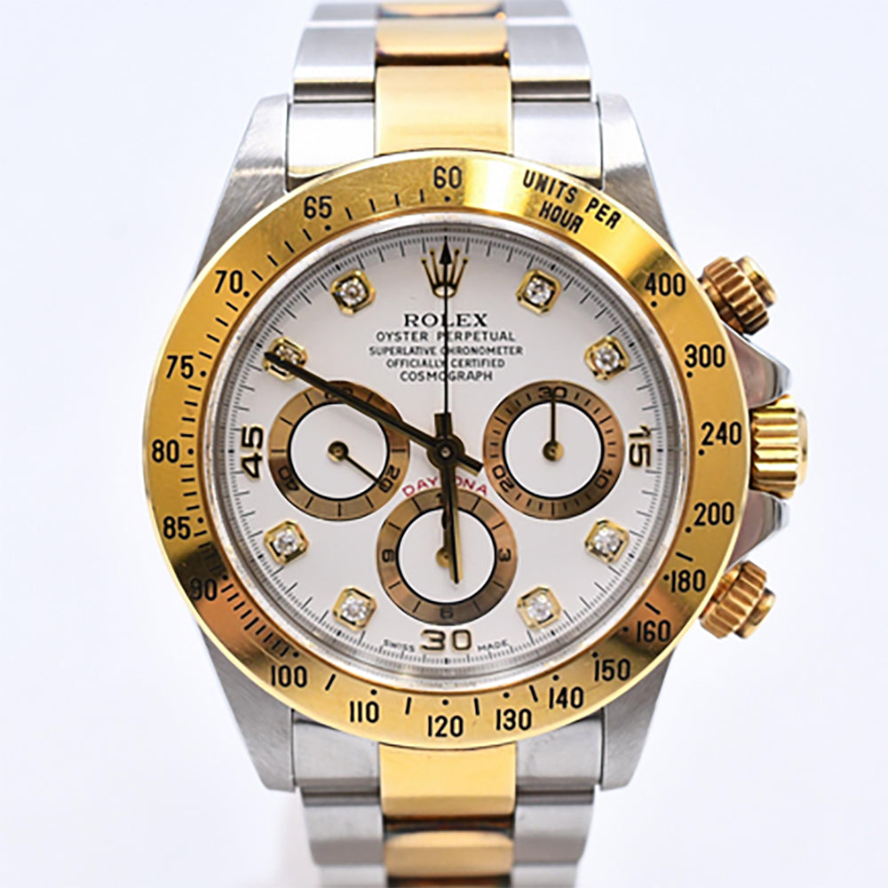 Rolex Daytona White Diamond Dial 16523 (2000)