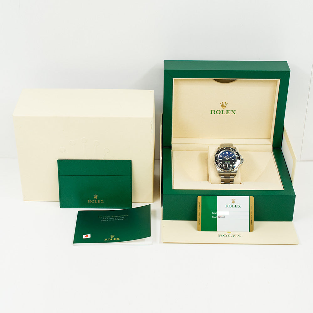 Rolex Sea Dweller Deep Sea 44mm D-Blue Dial 126660 (2019)
