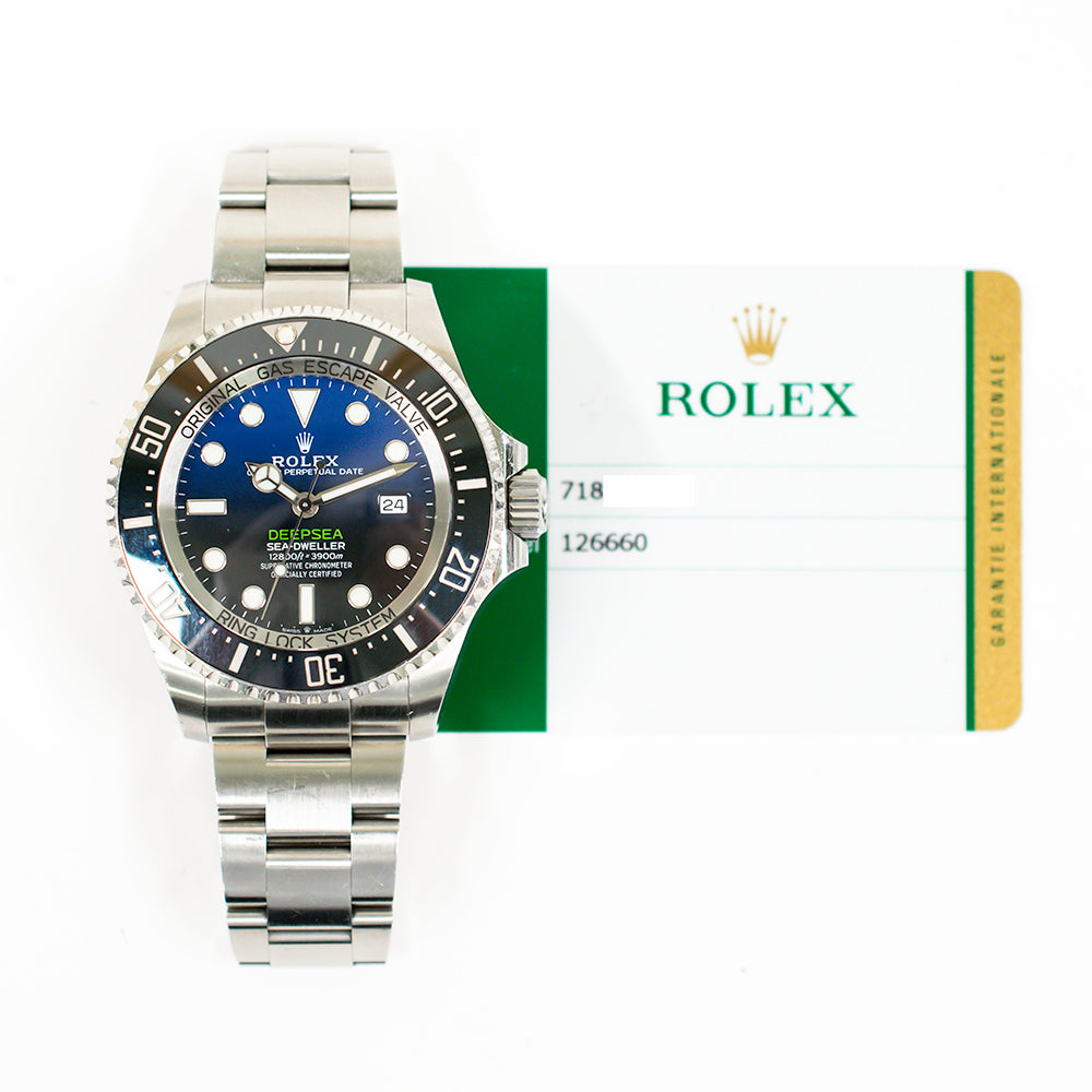 Rolex Sea Dweller Deep Sea 44mm D-Blue Dial 126660 (2019)