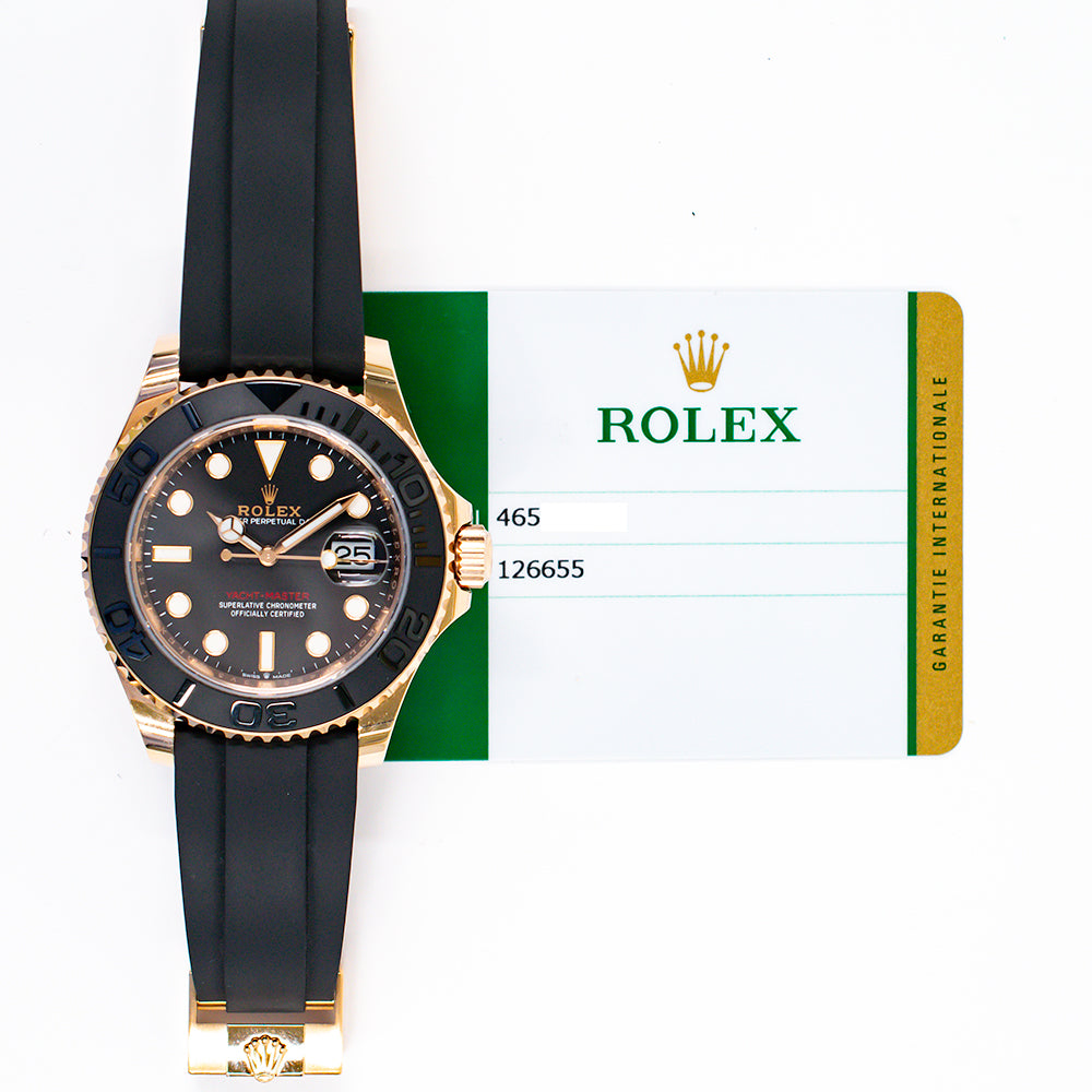 Rolex Yacht-Master 40mm Black Dial 126655 (2000)