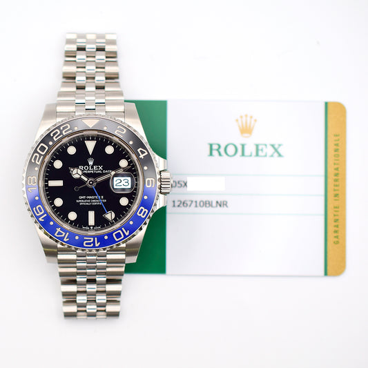 Rolex GMT-Master II "Batman" Dial 126710BLNR (2019)