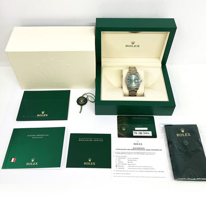 Rolex Datejust 36mm Mint Green Dial 126234