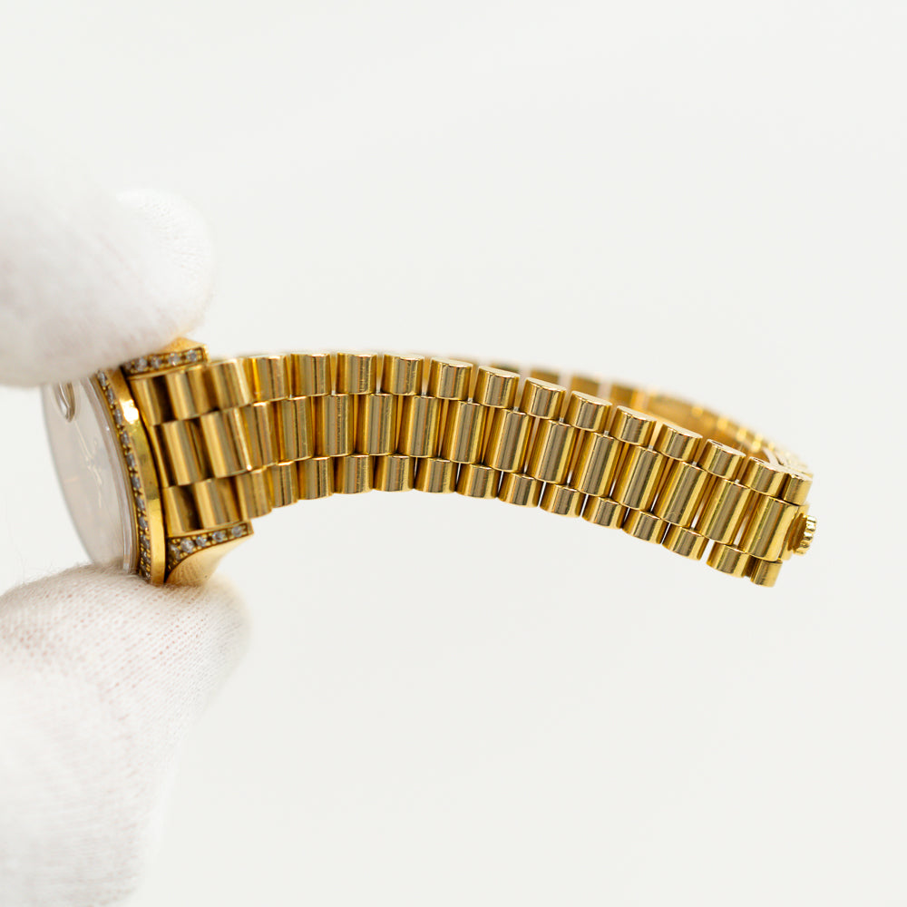 Rolex Datejust 26mm Champagne Diamond Dial 69158G