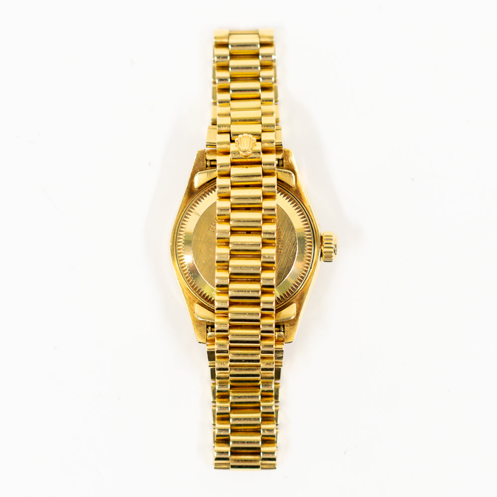 Rolex Datejust 26mm Champagne Diamond Dial 69158G