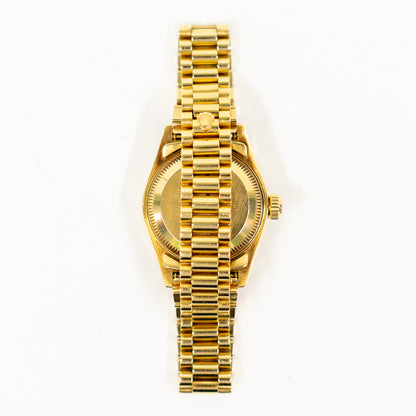 Rolex Datejust 26mm Champagne Diamond Dial 69158G