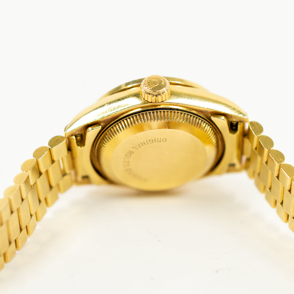 Rolex Datejust 26mm Champagne Diamond Dial 69158G
