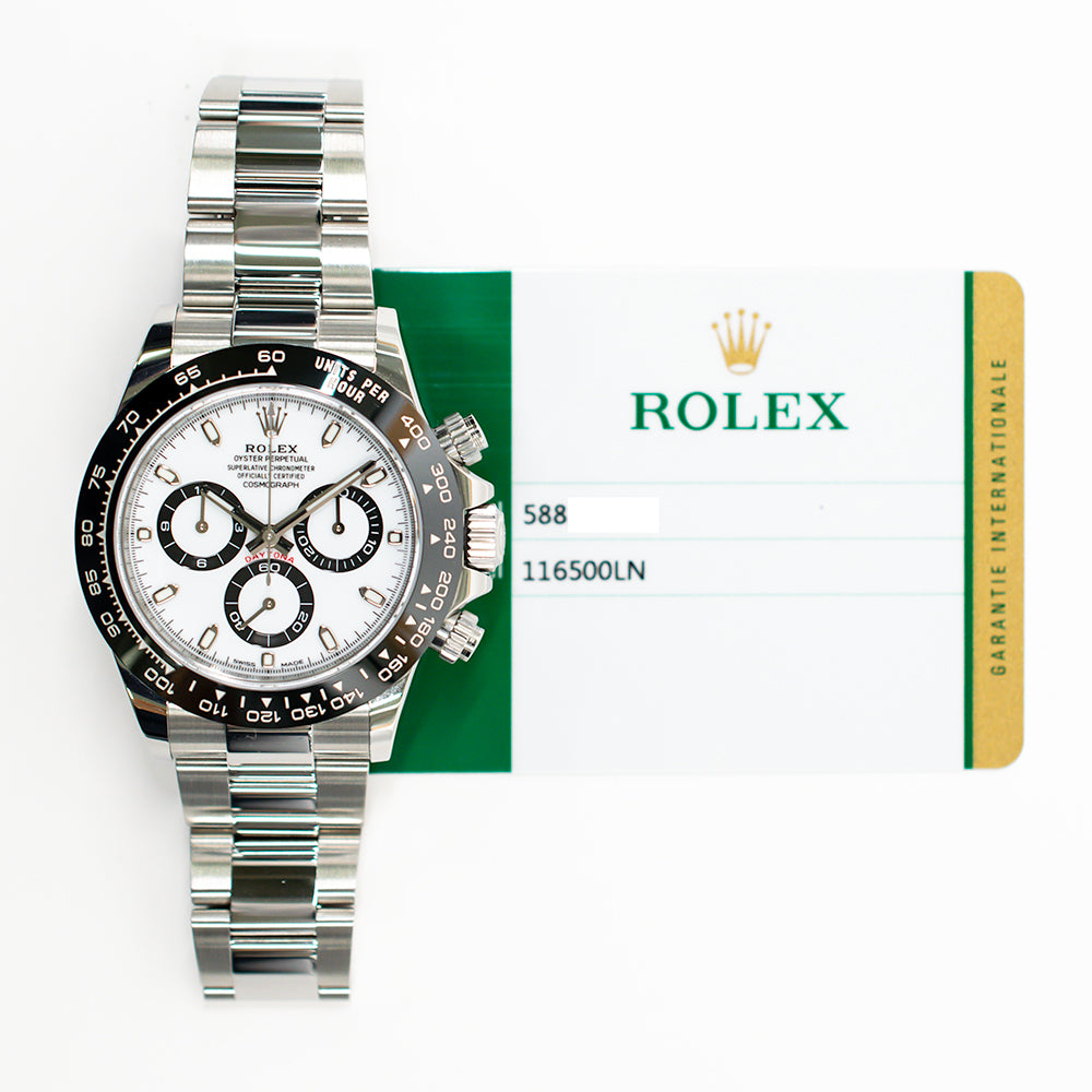 Rolex Daytona White Dial 116500LN (2019)