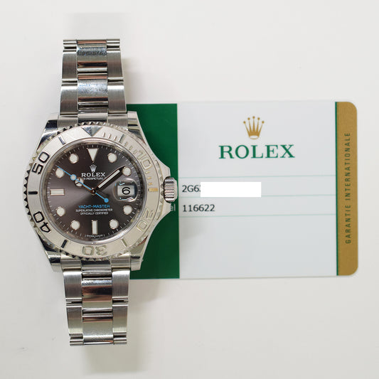 Rolex Yacht-Master 40mm Slate Dial 116622 (2017)