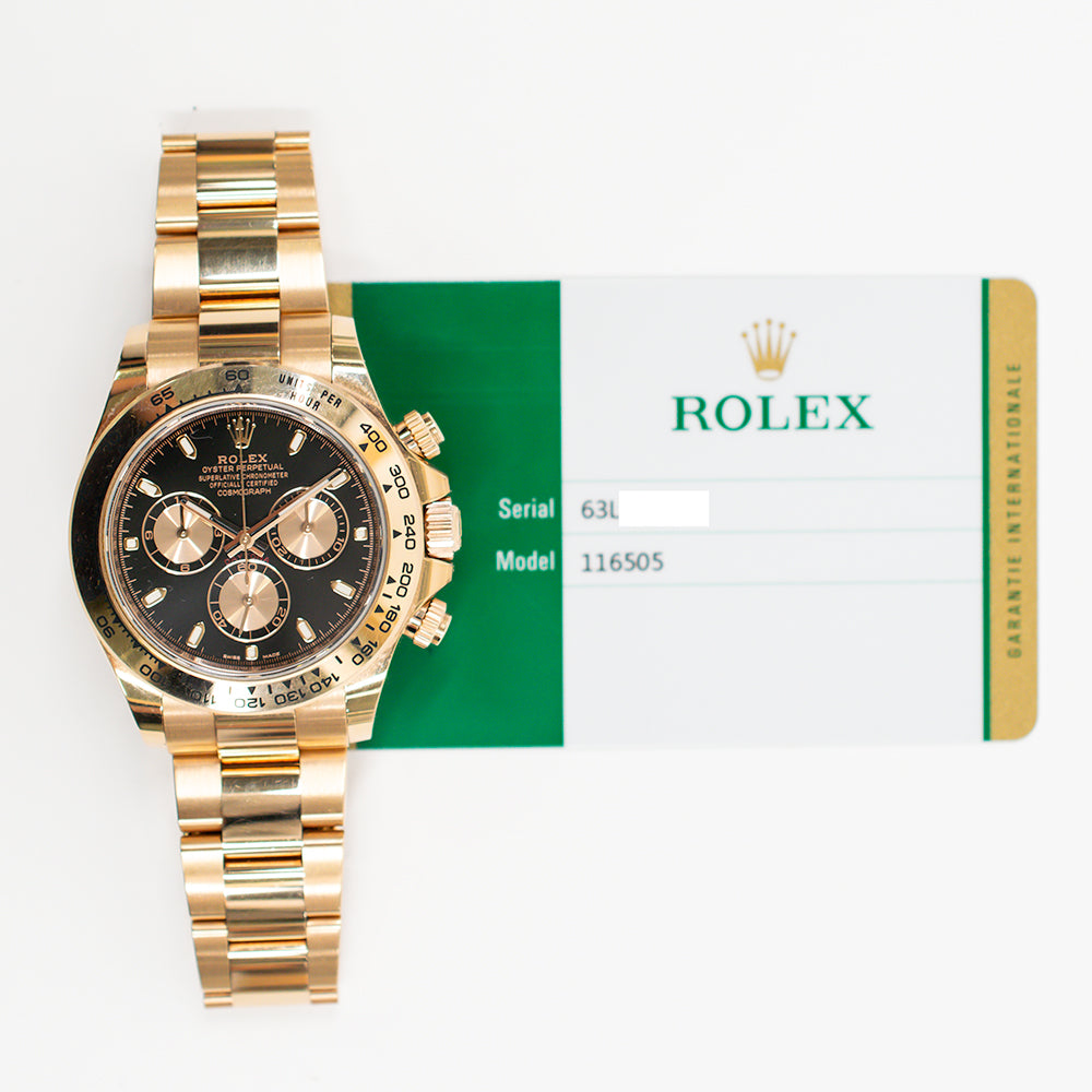Rolex Daytona Black Dial 116505 (2018)