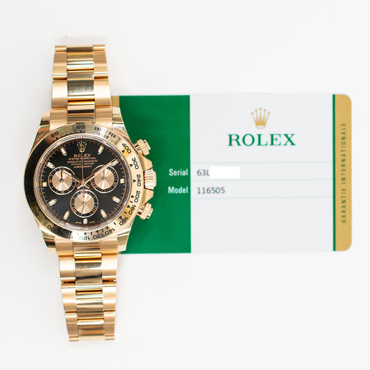 Rolex Daytona Black Dial 116505 (2018)