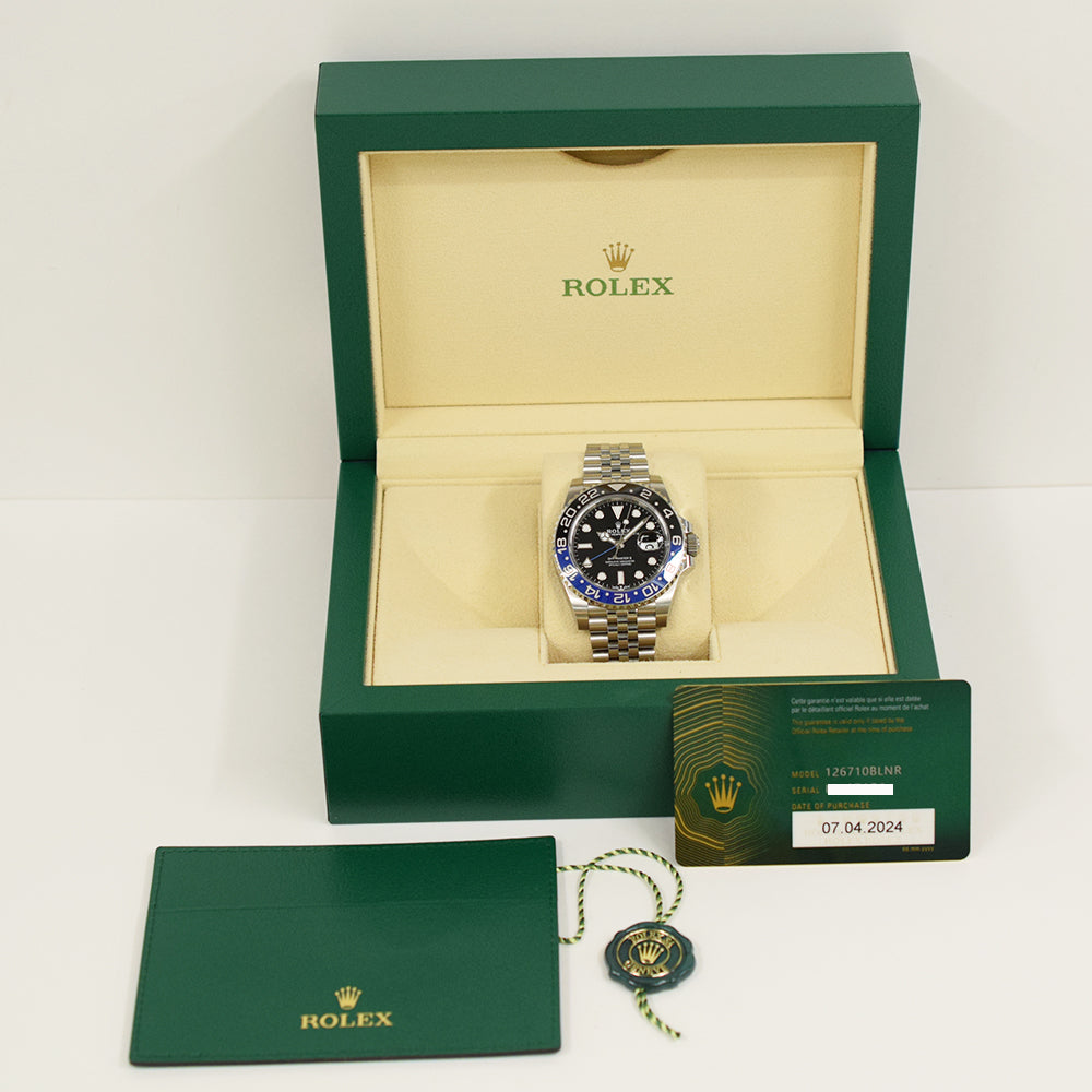 Rolex GMT-Master II "Batman" Dial 126710BLNR (2024)