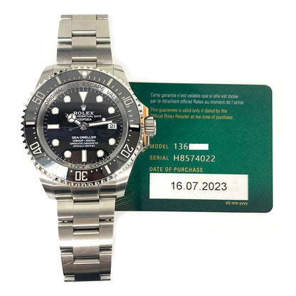 Rolex Sea-Dweller Deep Sea Black Dial 136660