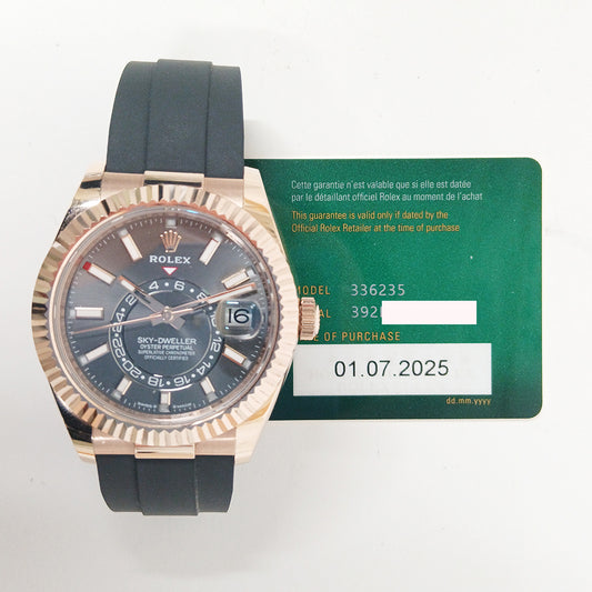 Rolex Sky-Dweller Slate Dial 336235 (2025)