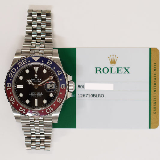 Rolex GMT-Master II "Pepsi" Dial 126710BLRO (2019)
