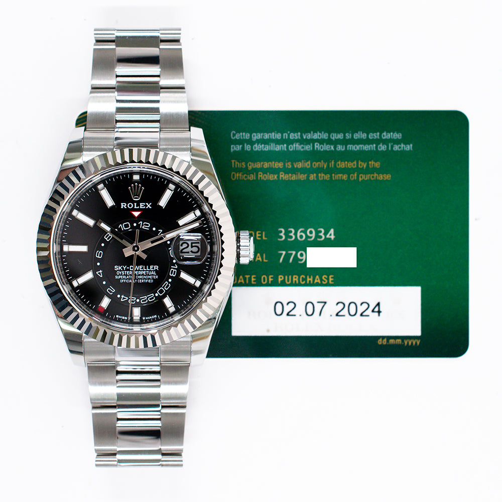 Rolex Sky-Dweller Black Dial 336934 (2024)