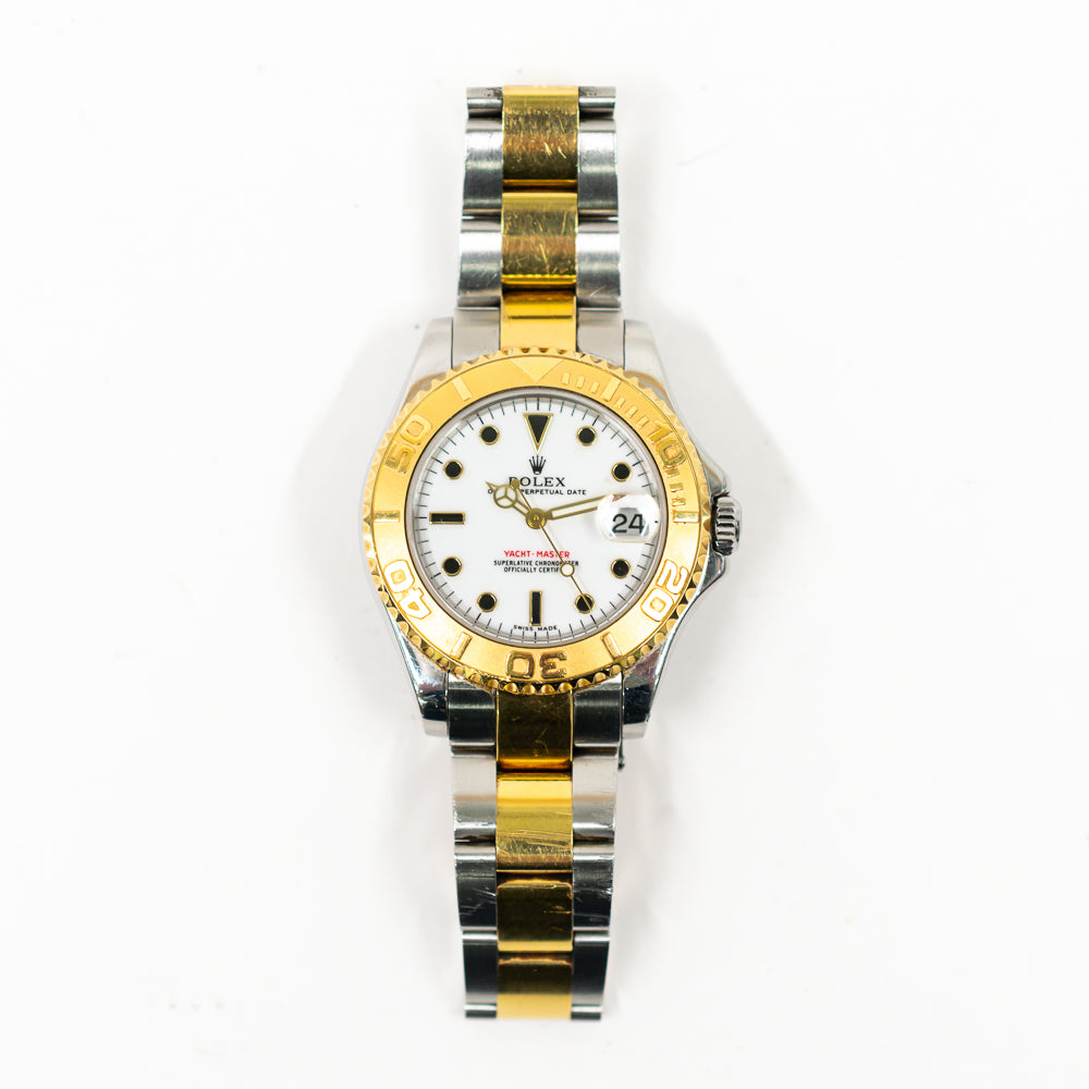Rolex Yacht-Master 35mm White Dial 168623 (2000)