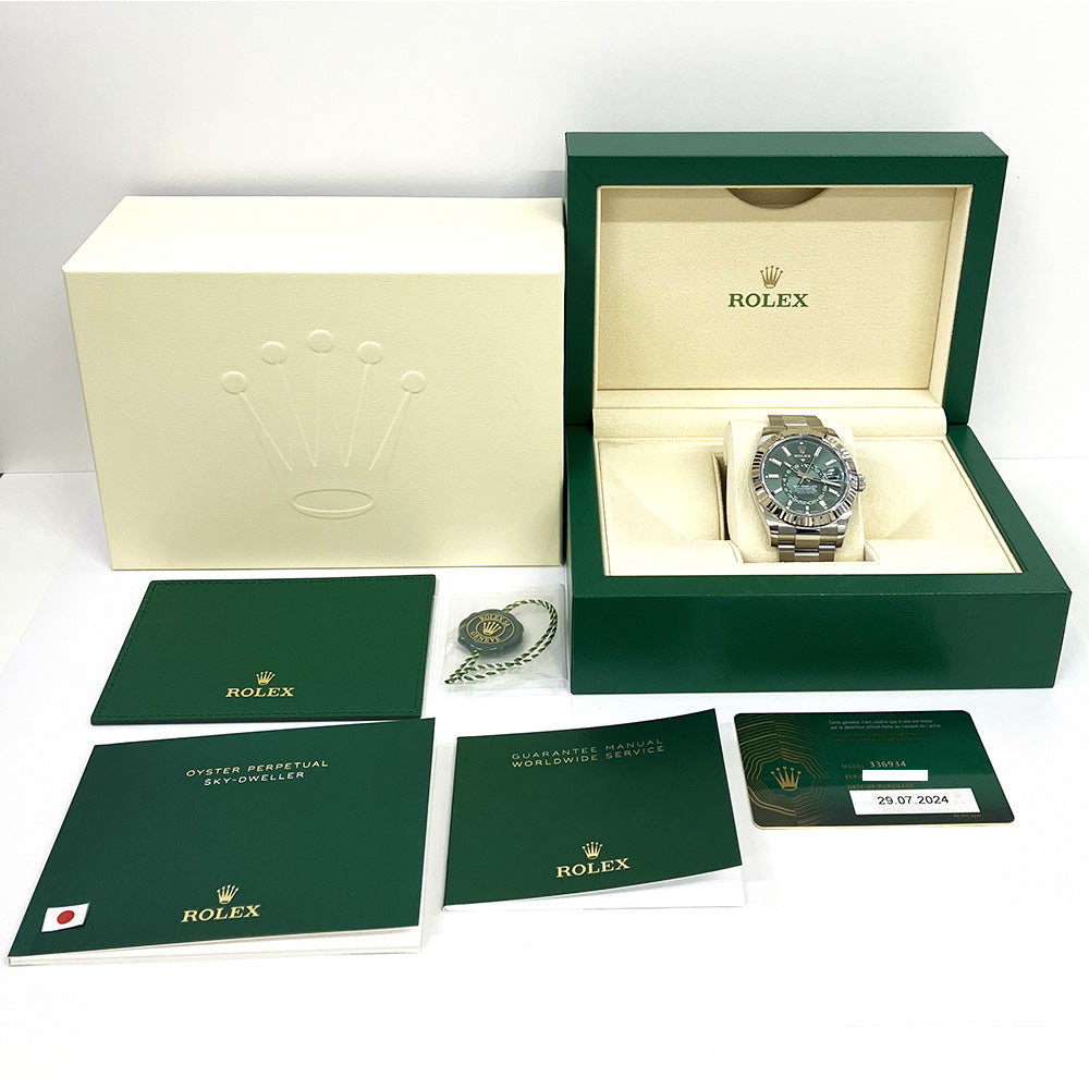 Rolex Sky-Dweller Green Dial 336934