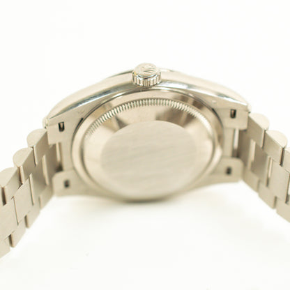 Rolex Day-Date 36mm White Roman Dial 128239A (2021)