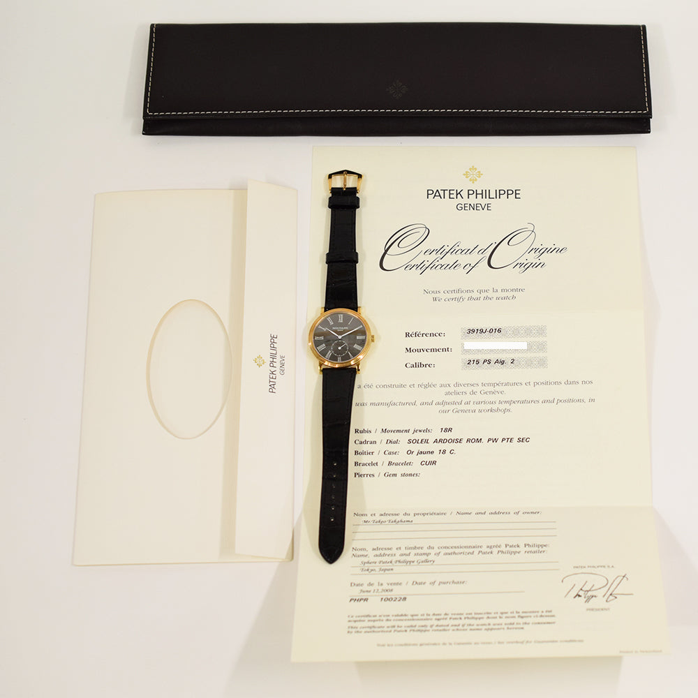 Patek Philippe 3919J-016 (2008)
