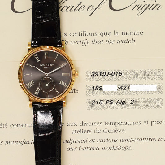 Patek Philippe 3919J-016 (2008)
