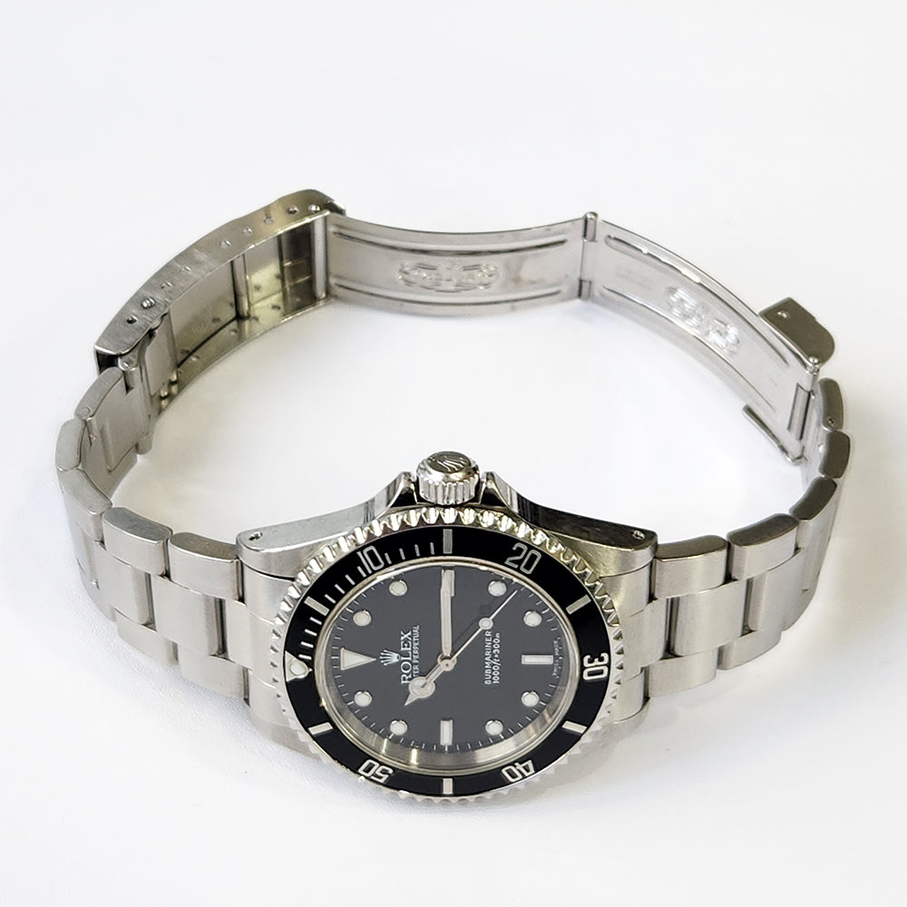 Rolex Submariner No Date 40mm Black Dial 14060M (2002)