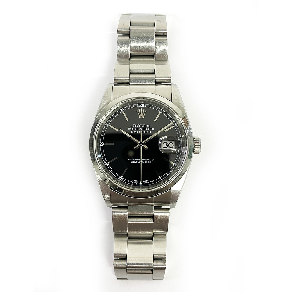 Rolex Datejust 36mm Black Dial 16200