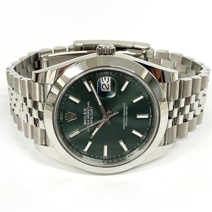 Rolex Datejust 41mm Green Dial 126300