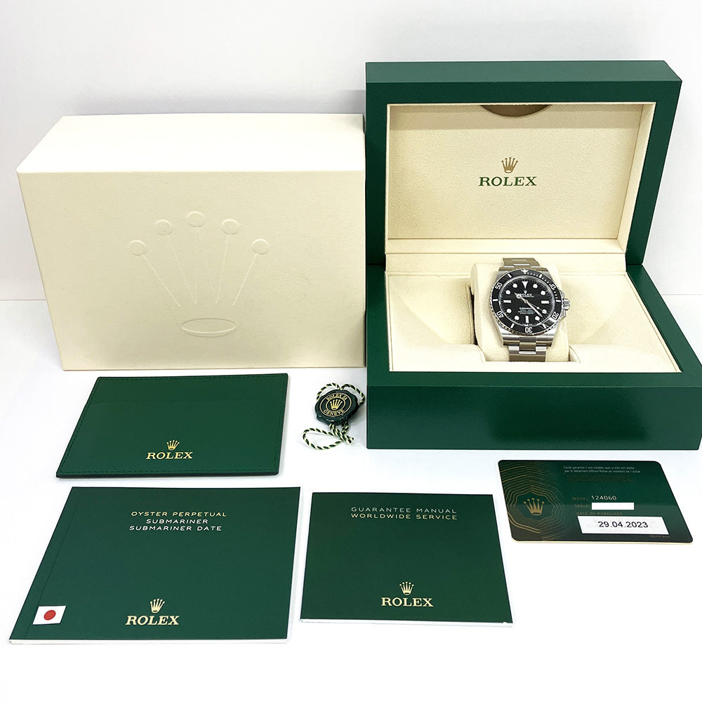 Rolex Submariner Black Dial 124060