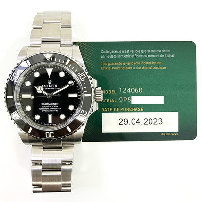 Rolex Submariner Black Dial 124060