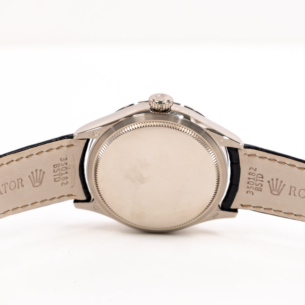 Rolex Cellini Dual Time 39mm Black Dial 50529 (2022)