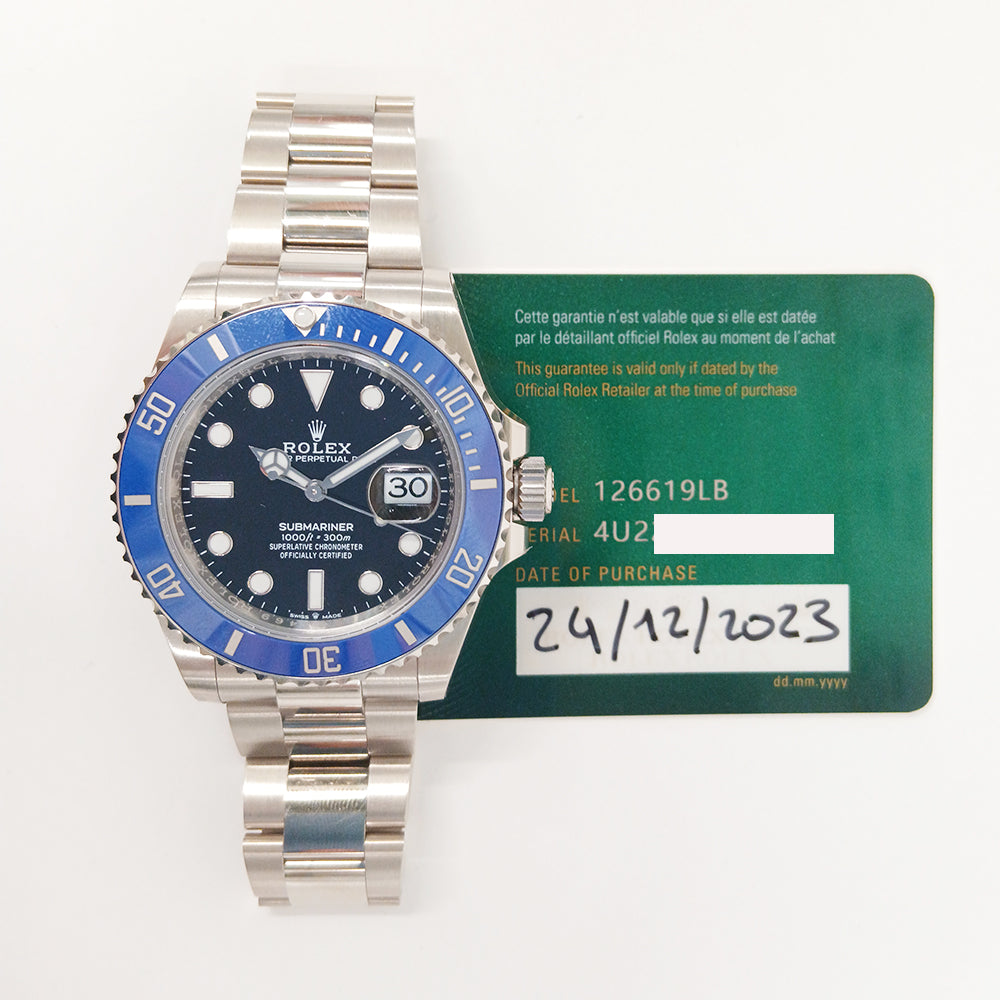 Rolex Submariner Date 41mm Black Dial 126619LB (2023)
