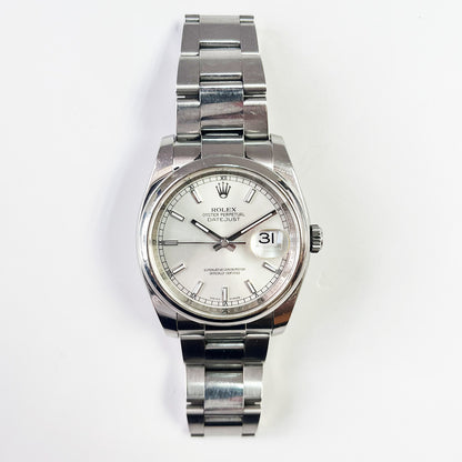 Rolex Datejust 36mm Silver Dial 116200