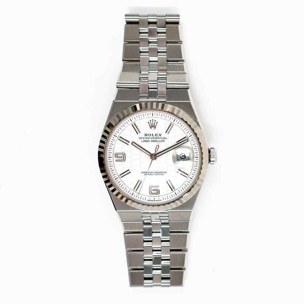 Rolex Land-Dweller 40mm Silver Dial 127334 (2025)