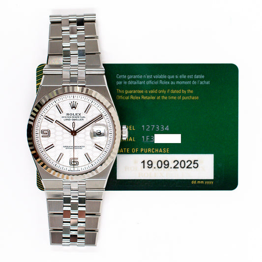 Rolex Land-Dweller 40mm Silver Dial 127334 (2025)