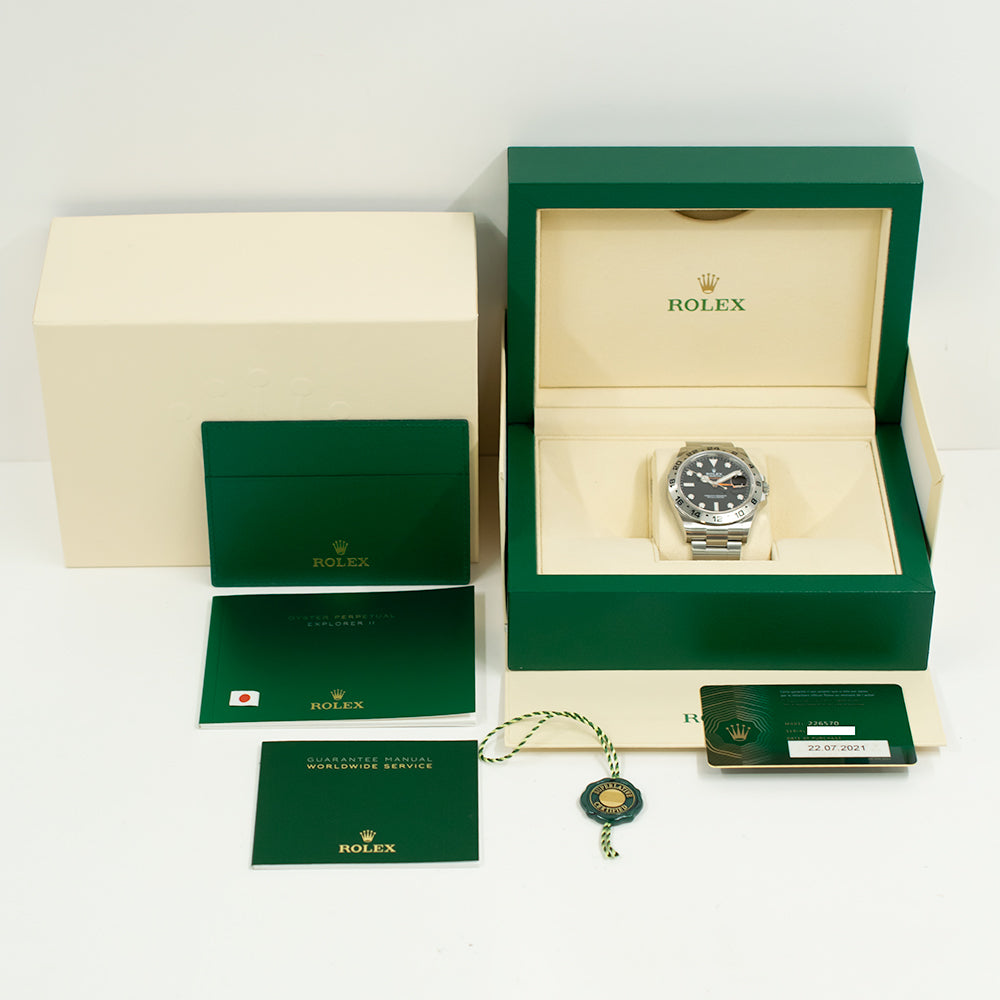 Rolex Explorer II 42mm Black Dial 226570 (2021)