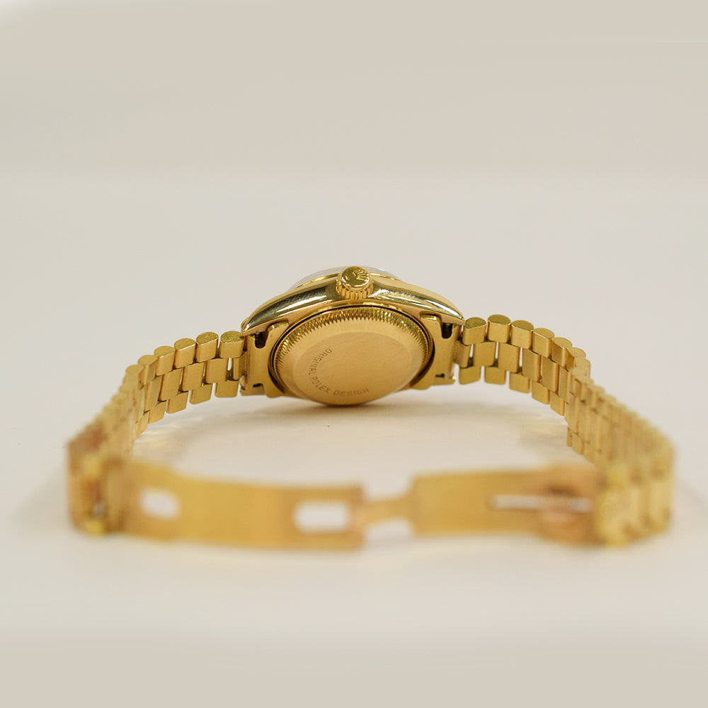 Rolex Datejust 26mm Champagne Diamond  Dial 69178G (1992)