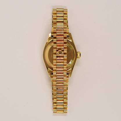 Rolex Datejust 26mm Champagne Diamond  Dial 69178G (1992)