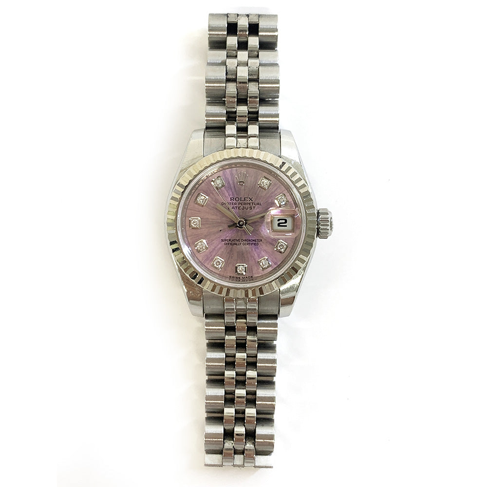 Rolex Lady-Datejust Pink Diamond Dial 179174