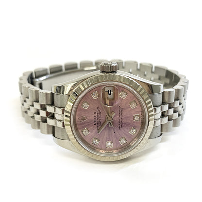 Rolex Lady-Datejust Pink Diamond Dial 179174