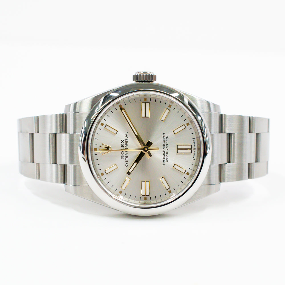 Rolex Oyster Perpetual 41mm Silver Dial 134300 (2025)